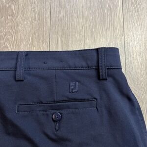 FootJoy FJ Stretch Golf Pants Men's Sz 40 40x32 Navy Blue Flex Straight Leg‎ Fit